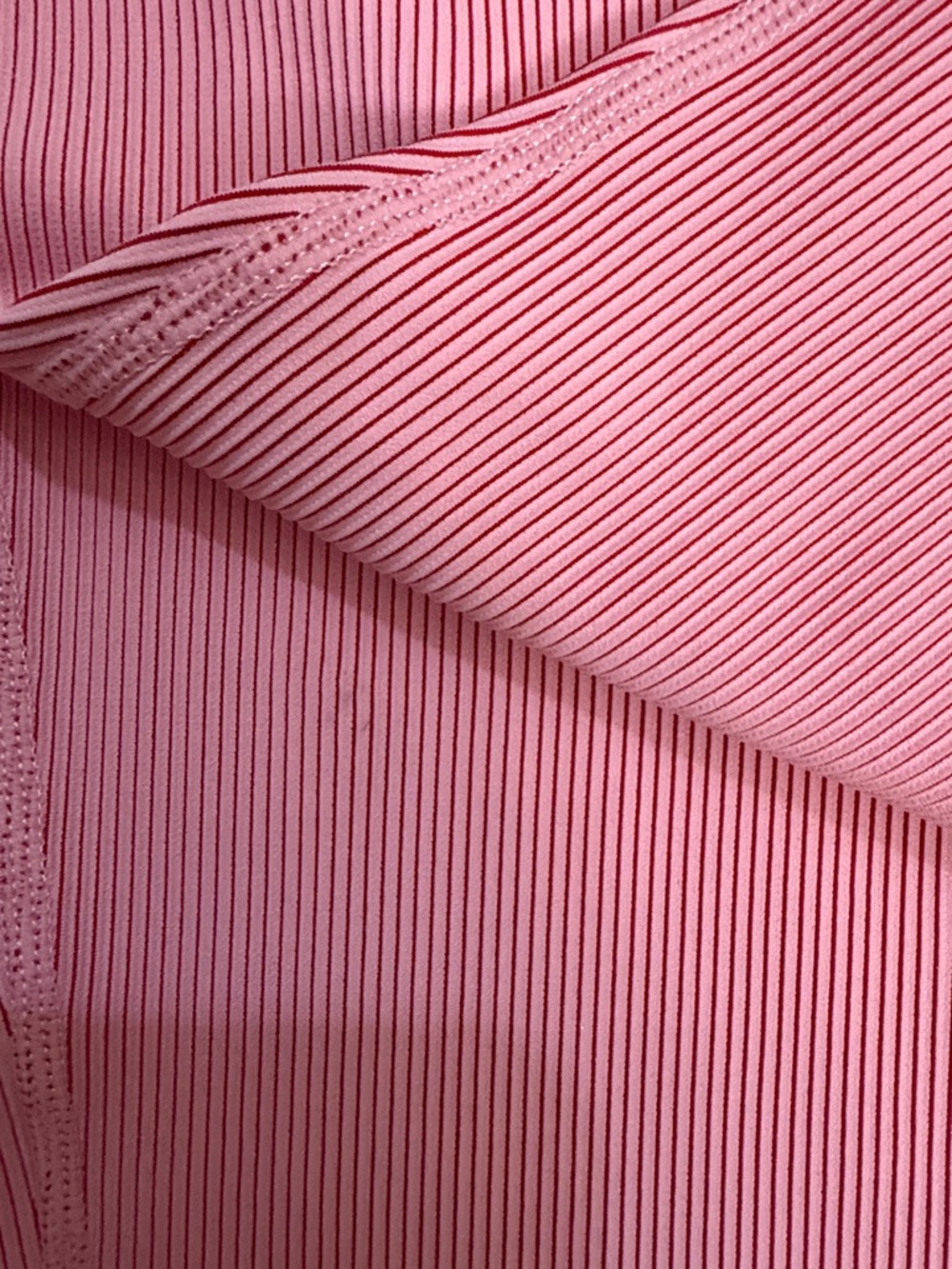 Beach Riot Leggings Pink Ribbed High-Waist Candy Stripe - Picture 4 of 10